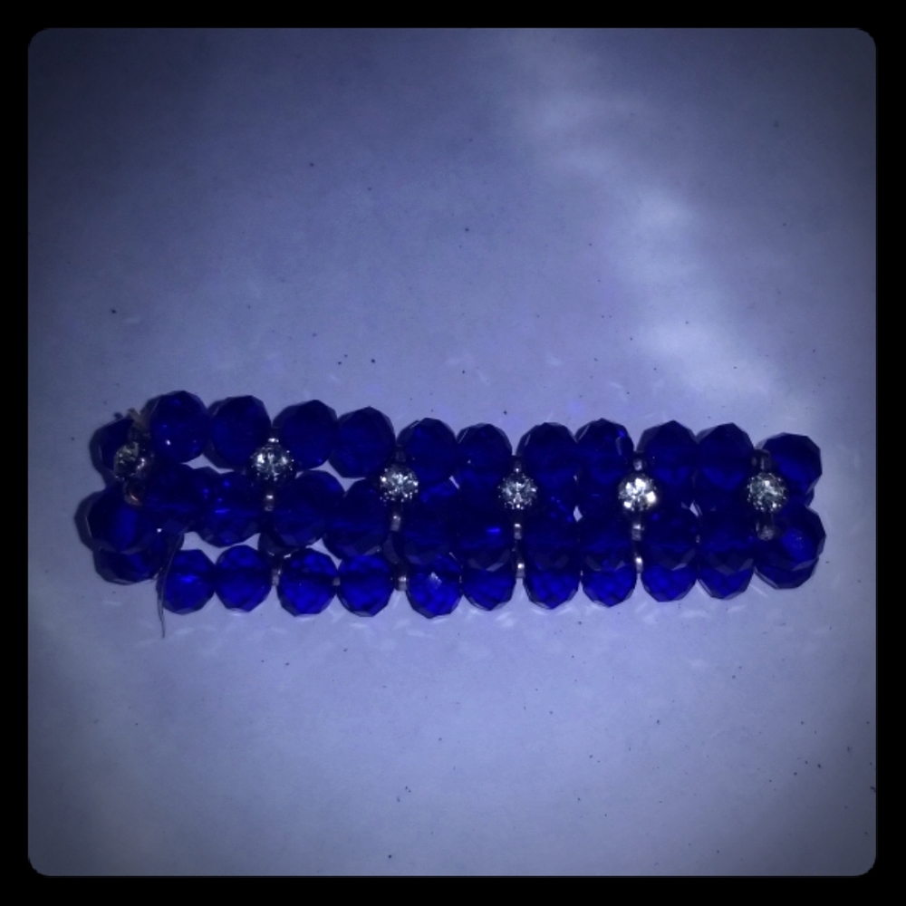 Blue bracelet